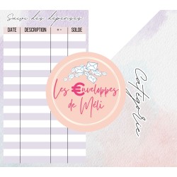 PACK DEBUTANT NEUTRAL (DIGITAL) - ENVELOPPES BUDGET POUR CLASSEUR A6