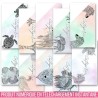 MANDALAS ANIMAL (DIGITAL) - ENVELOPPES BUDGET POUR CLASSEUR A6