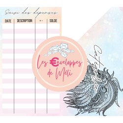 MANDALAS ANIMAL (DIGITAL) - ENVELOPPES BUDGET POUR CLASSEUR A6