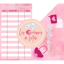 BARBIE (DIGITAL) - ENVELOPPES BUDGET POUR CLASSEUR A6