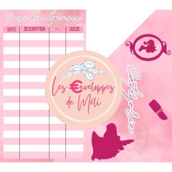 BARBIE (DIGITAL) - ENVELOPPES BUDGET POUR CLASSEUR A6