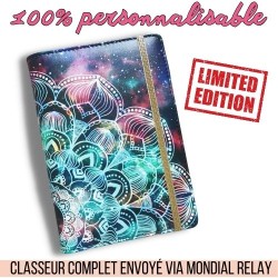 CLASSEUR MANDALAS 1 BUDGET A6 *PERSONNALISABLE*