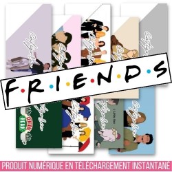 FRIENDS (DIGITAL) - ENVELOPPES BUDGET POUR CLASSEUR A6