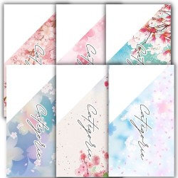 FLEURS (DIGITAL) - ENVELOPPES BUDGET POUR CLASSEUR A7