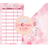 FLEURS (DIGITAL) - ENVELOPPES BUDGET POUR CLASSEUR A7