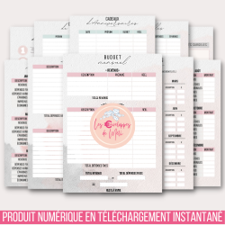 PLANNER BUDGET A5 (DIGITAL) - SPECIAL ENVELOPPES BUDGET - A5