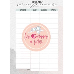 PLANNER BUDGET A5 (DIGITAL) - SPECIAL ENVELOPPES BUDGET - A5