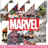 MARVEL (DIGITAL) - ENVELOPPES BUDGET POUR CLASSEUR A6 -