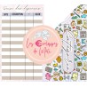 DOODLE - 7 ENVELOPPES BUDGET POUR CLASSEUR A6