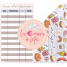 DOODLE - 7 ENVELOPPES BUDGET POUR CLASSEUR A6