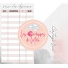 NEUTRAL - 15 ENVELOPPES BUDGET POUR CLASSEUR A6 -