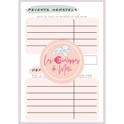 PLANNER BUDGET (DIGITAL) - SPECIAL ENVELOPPES BUDGET - A5