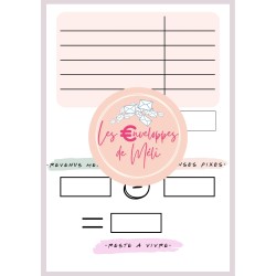 PLANNER BUDGET (DIGITAL) - SPECIAL ENVELOPPES BUDGET - A5