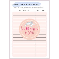 PLANNER BUDGET (DIGITAL) - SPECIAL ENVELOPPES BUDGET - A5