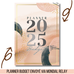 2025 PLANNER BUDGET - SPECIAL ENVELOPPES BUDGET - A5